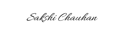 Sakshi Chauhan Signature